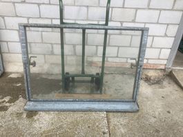 Stallfenster, Kippfenster verzinkt mit Isolierglasscheibe