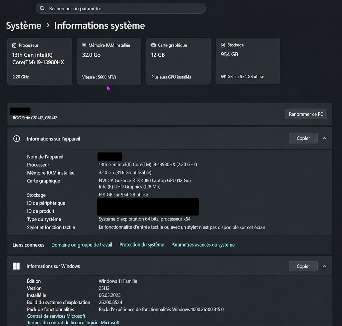 Asus Notebooks: Asus Rog Strix G18 G814JZ – Gebraucht aus Lausanne von mat_dg98 3