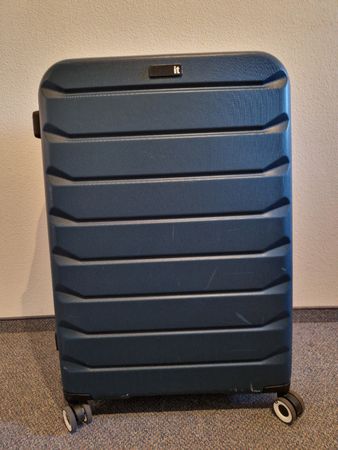 IT Hartschalenkoffer blau mit TSA Schloss gebraucht