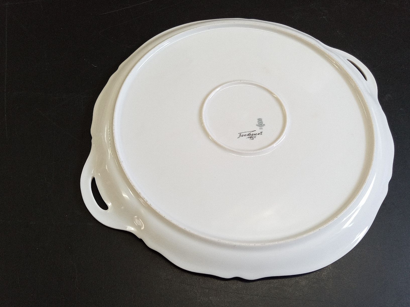 Servierplatten: 1955 Langenthal Handbemalt signiert - Servierteller - Platte – Gebraucht aus Reiden von Zofi-Brocki 4