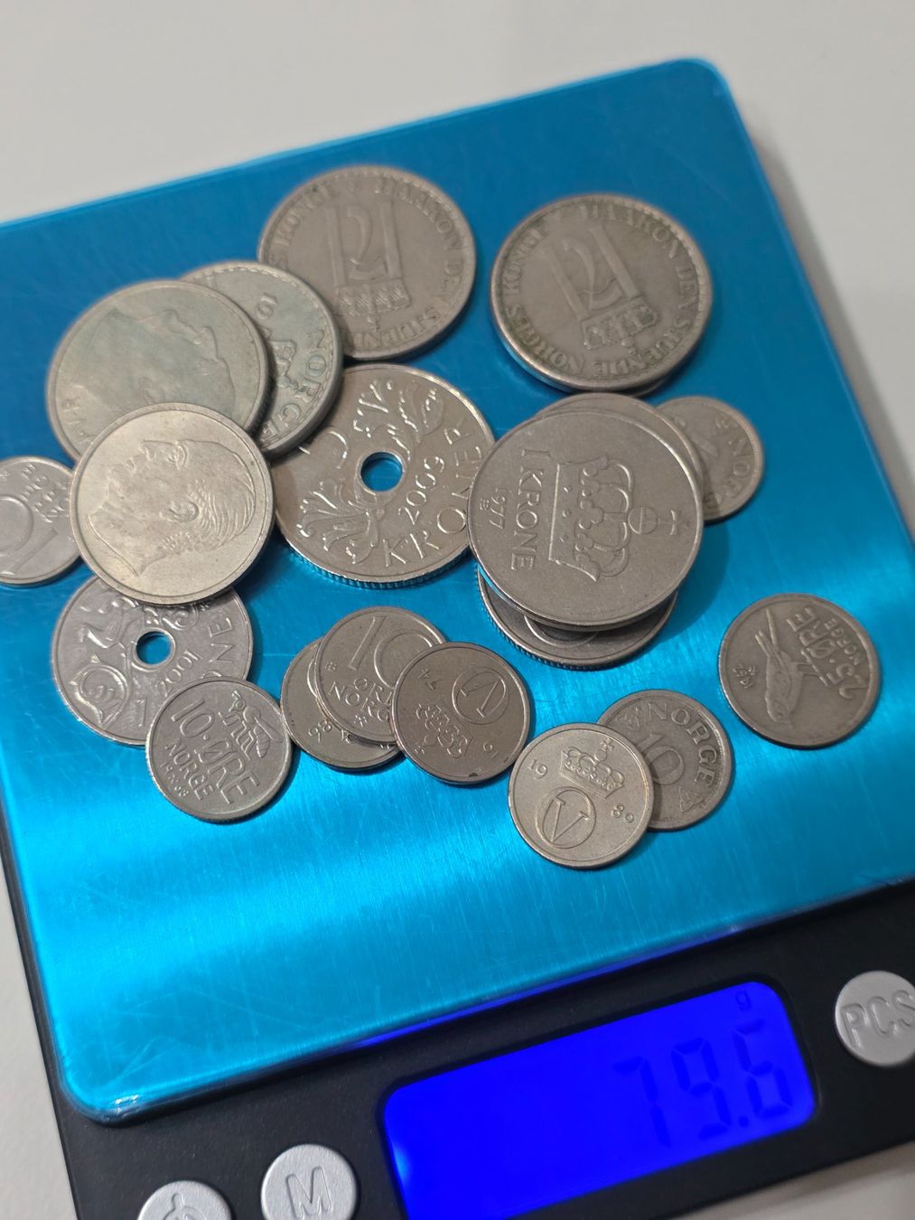 Alle Münzen: Münzen Norwegen 79.6 gr. – Gebraucht aus Scherzingen von Benjanil 1
