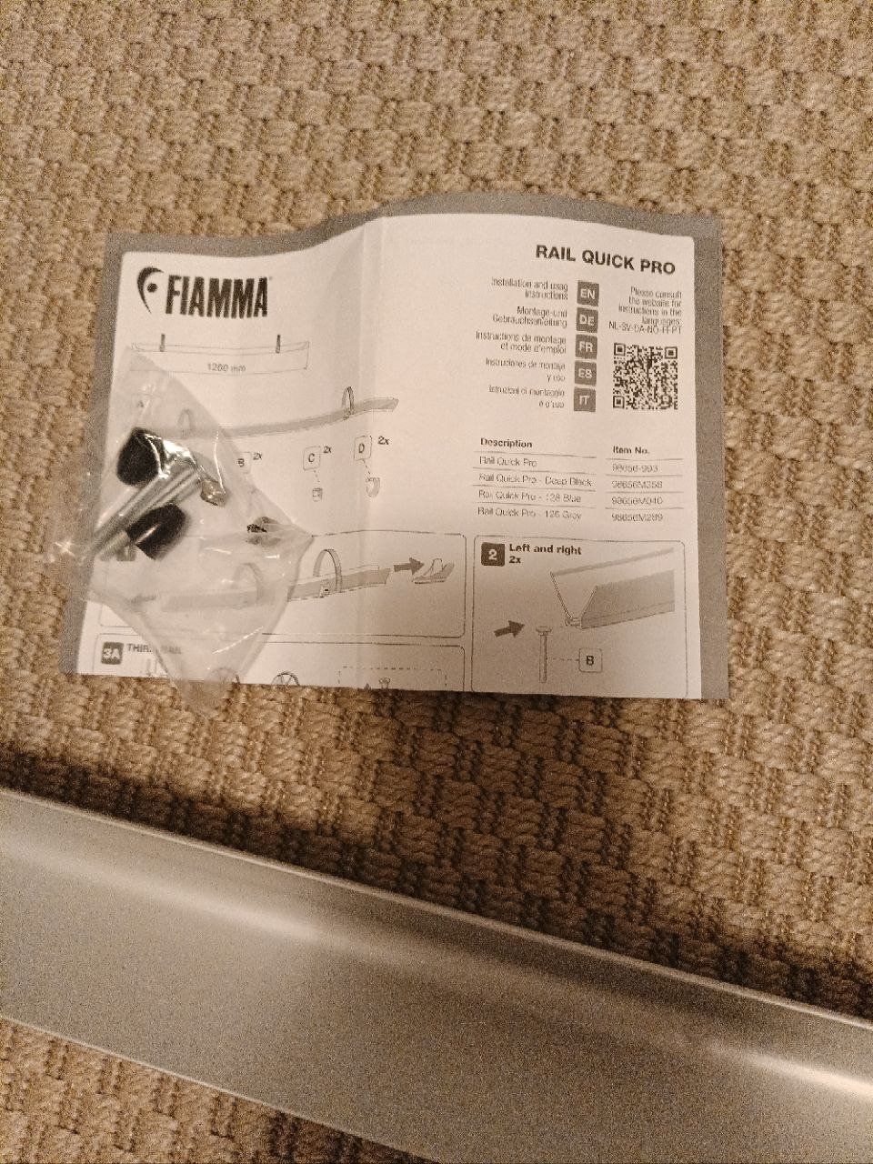 Fiamma Fahrradhalterungen: Fiamma Rail Quick Pro Zusatzschiene Veloträger – Neu (gemäss Beschreibung) aus Langnau b. Reiden von -mkfm- 2
