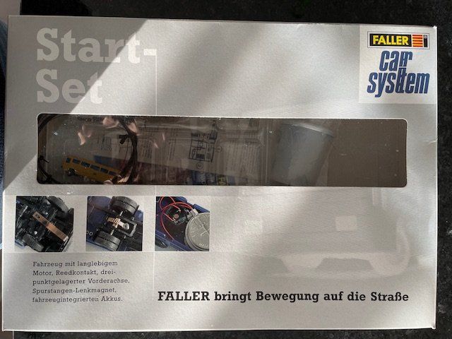 FALLER Car System Start-Set N 162000 Postbus (Neu (gemäss Beschreibung ...