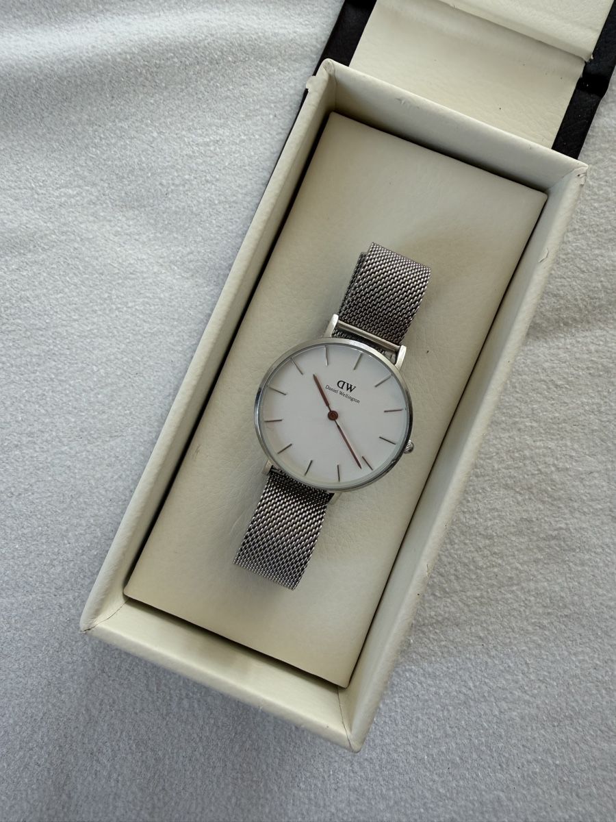 Daniel Wellington Uhren: Daniel Wellington Watch Classic Silver full set – Gebraucht aus Uster von Monika_OB