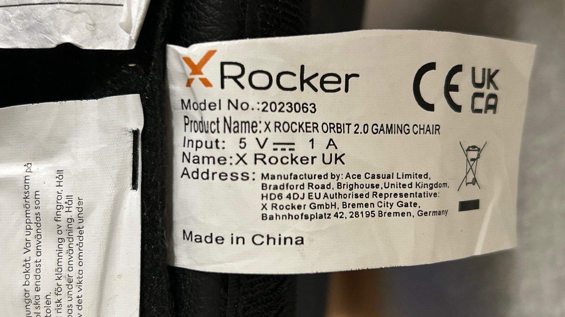 Poltrone: X Rocker Gaming-Sessel Orbit 2.0 – Nuovo (secondo la descrizione) da Werdenberg venduto da raindrop02 2