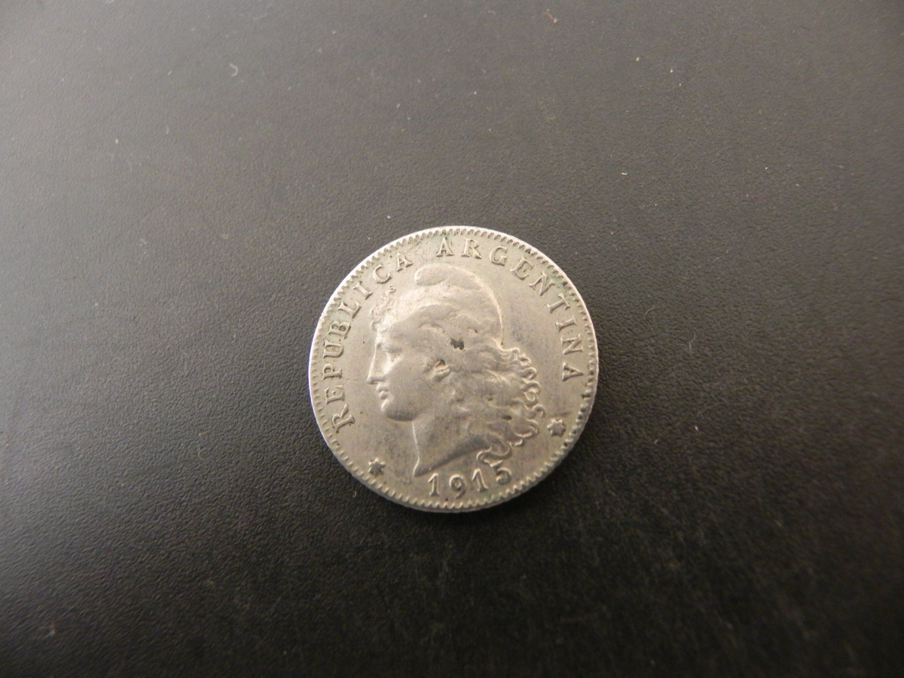 Tutti le monete: Argentinien 20 Centavos 1915 – Usato da Biel/Bienne venduto da Gogolozi