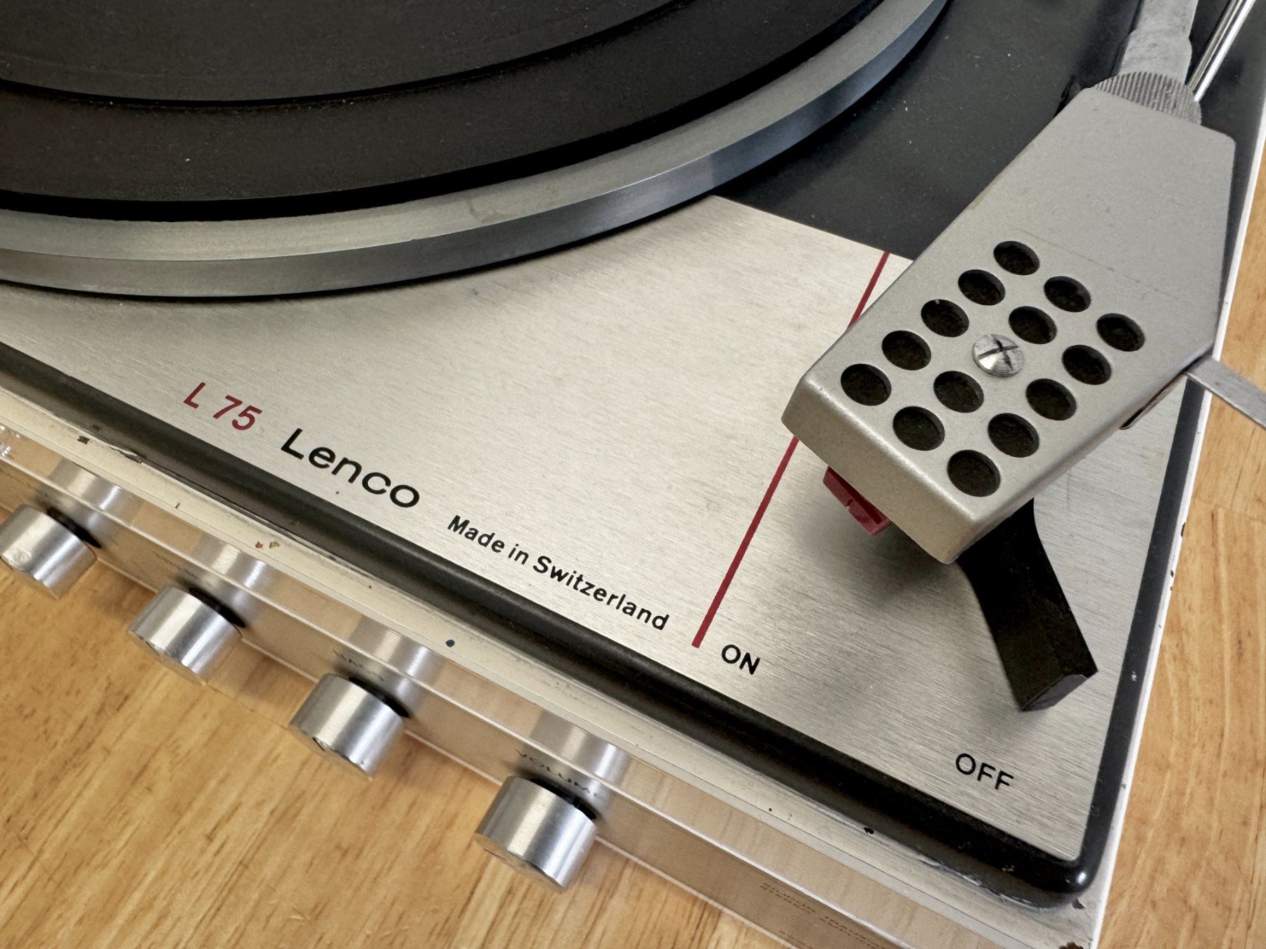 Lenco Giradischi: LENCO L75/COMET26 – Usato da Zürich venduto da Tapehead 5