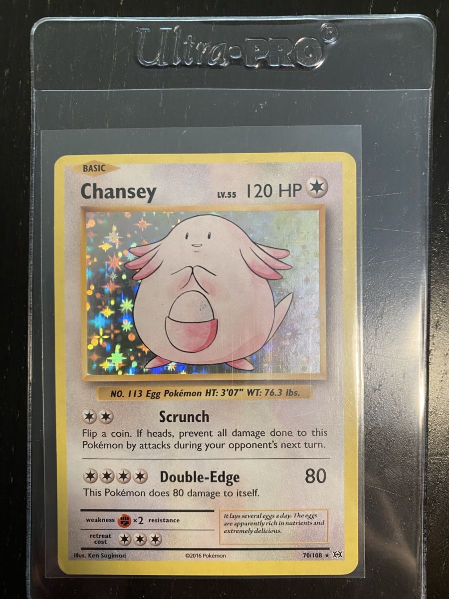 Pokémon Carte collezionabili: Chansey #70 Holo - XY Evolutions 2016 – Usato da Unterentfelden venduto da KoolAid-WhiTe