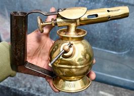 antik Messing LÖTLAMPE designklassiker SURMELIN
