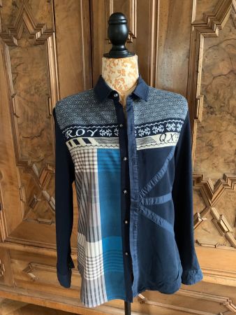 VINTAGE Jacke Hemd Größe: S /Herren/ M /Damen/
