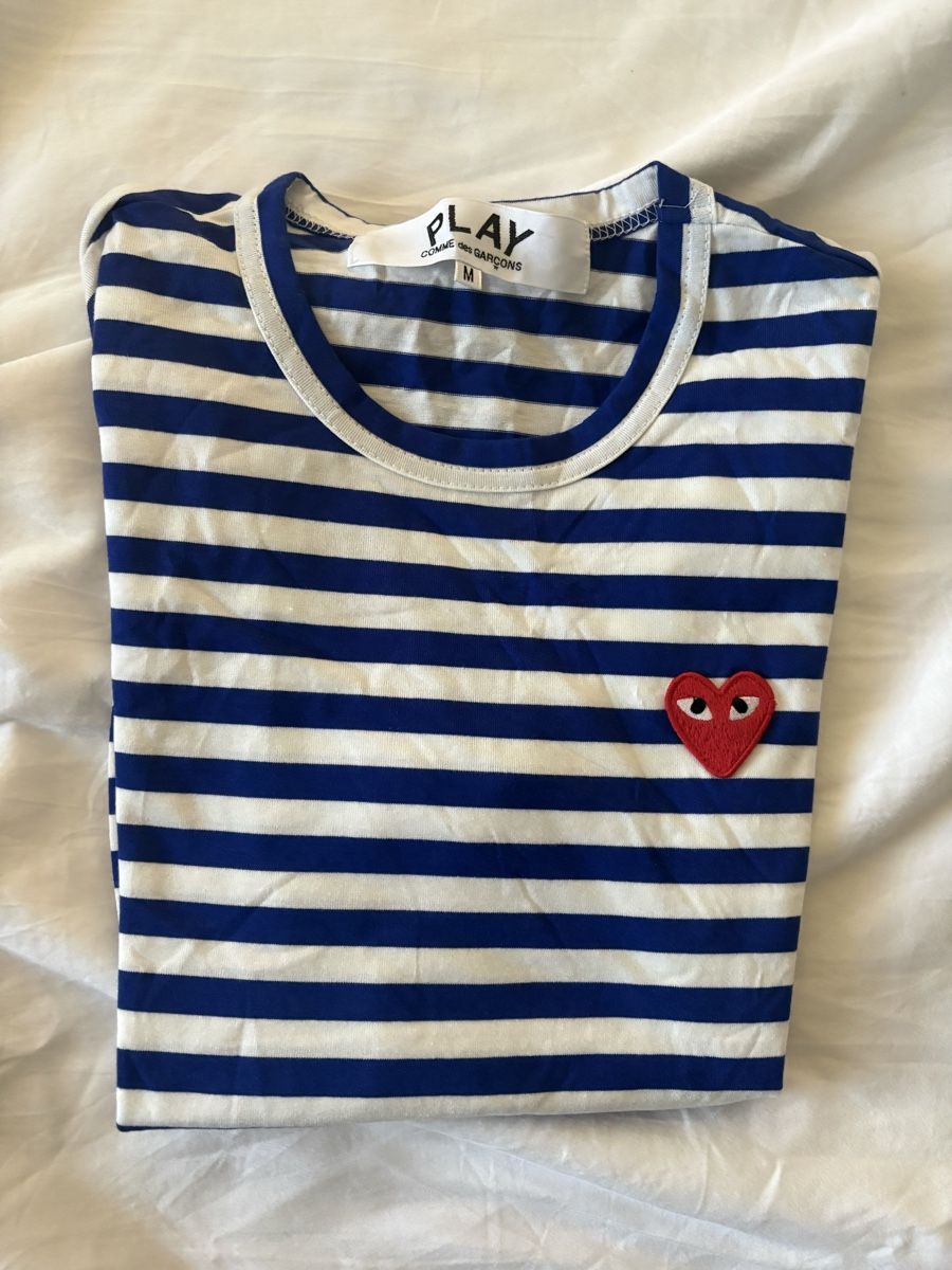 Comme Des Garcons T-shirt: PLAY COMME DES GARCONS Longsleeve Gr M – Nuovo (secondo la descrizione) da Seedorf BE venduto da seb_wx65