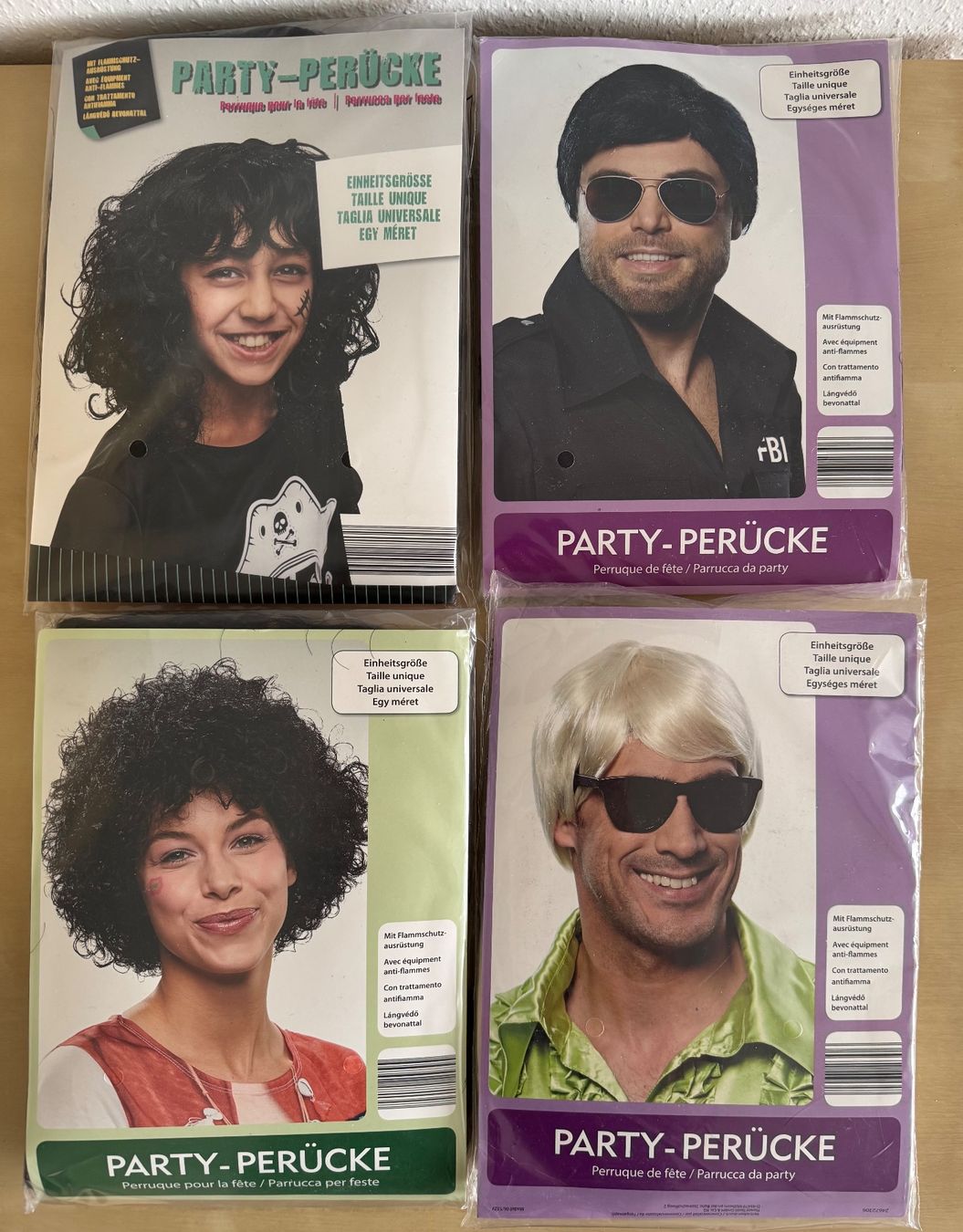 Perücken: Perücken – Neu und originalverpackt aus Luzern von lbreu