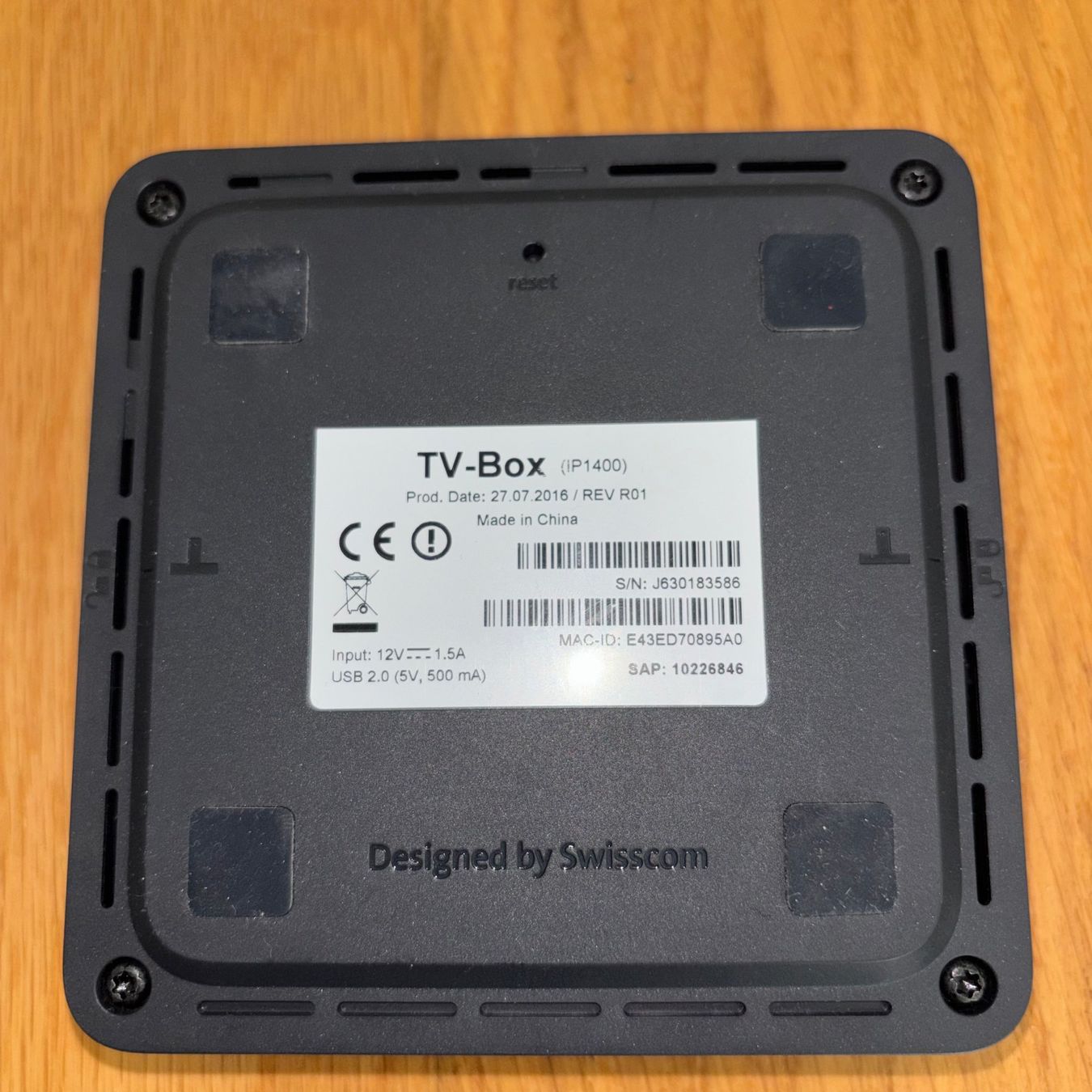 Multimediaplayer & Streamer: Swisscom TV Box IP1400 – Gebraucht aus Spiez von LoooooKe 1