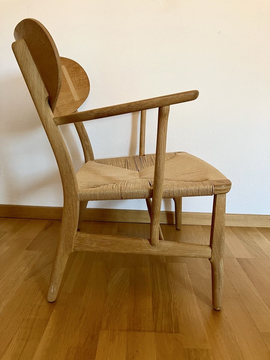 Fauteuils: Hans Wegner. CH 22 Lounge Chair – D'occasion à Zürich par Wooha 3
