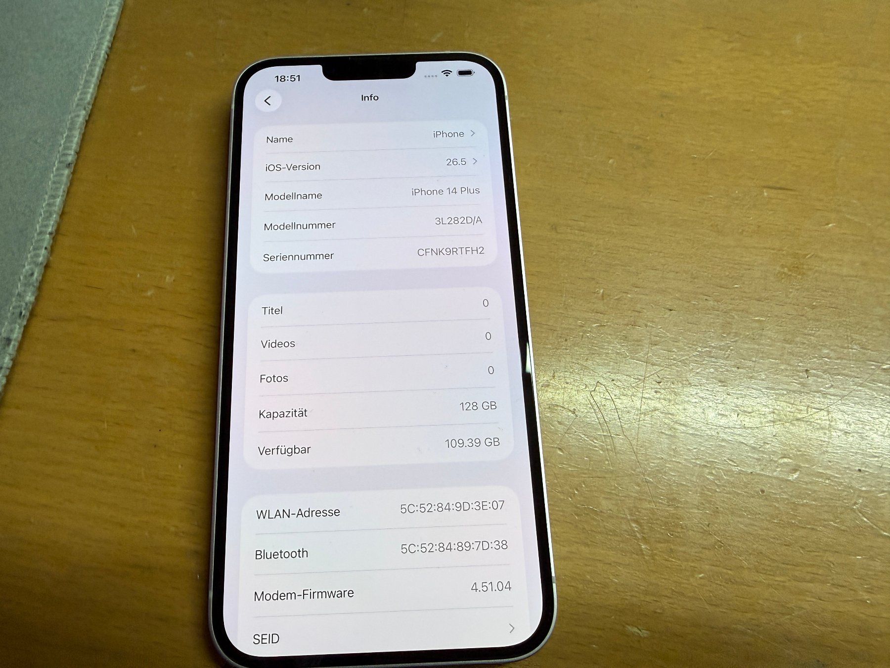 Apple Handys / Smartphones: Iphone 14 Plus 128Gb – Gebraucht aus Au SG von bah_6f5w 3