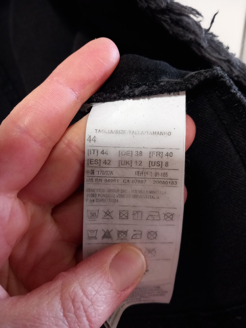 Benetton Jacken: Benetton Jeansjacke stretch Gr.38 – Gebraucht aus Merligen von muss_haben 5