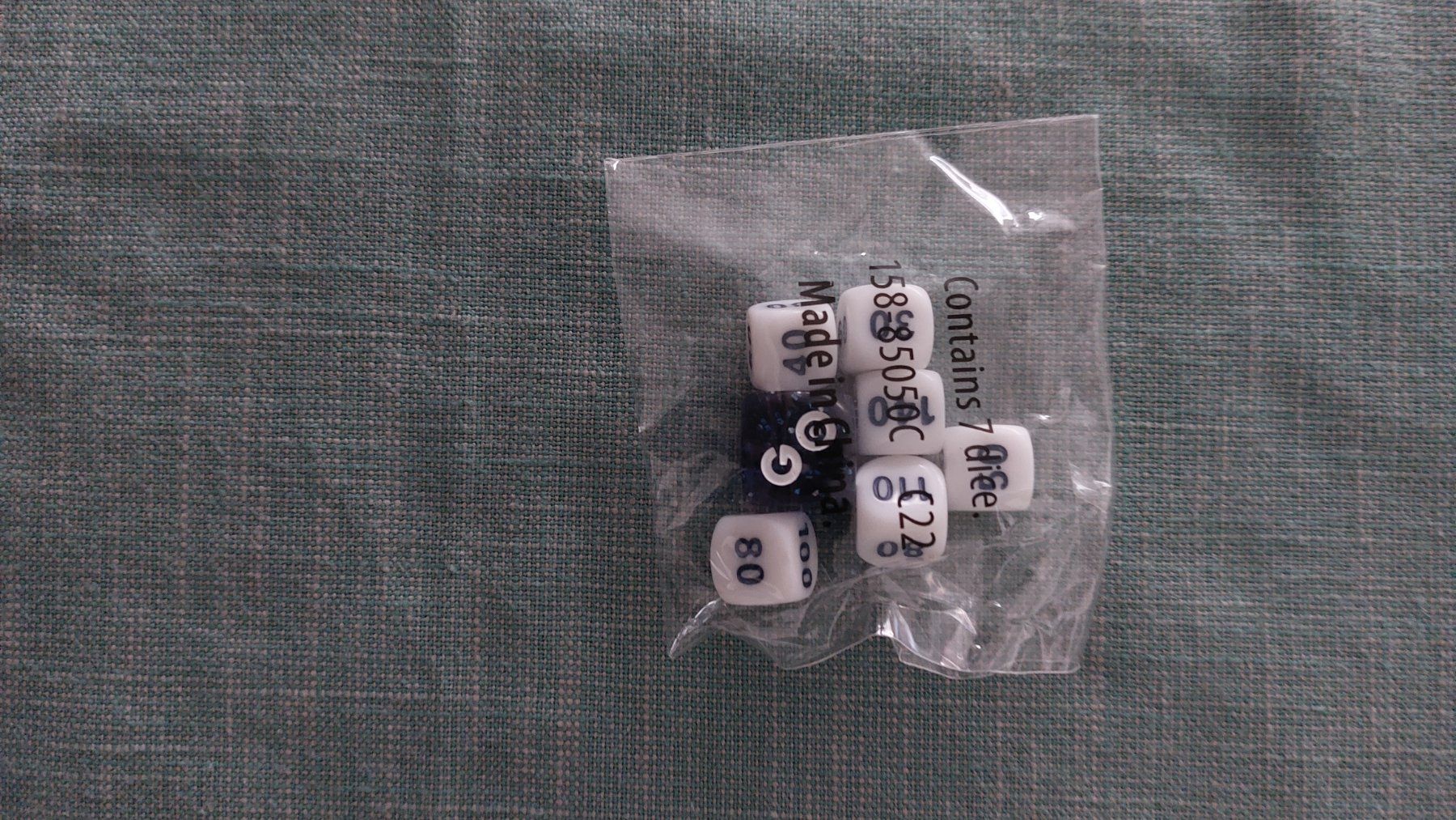 Pokémon Carte collezionabili: Set of dices - blue sealed – Nuovo (secondo la descrizione) da Bellinzona venduto da Pagur 1