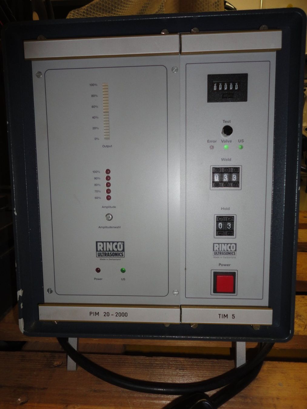 Kunststoff Ultraschall Schweissanlage, Rinco Ultrasonics (Gebraucht) in ...