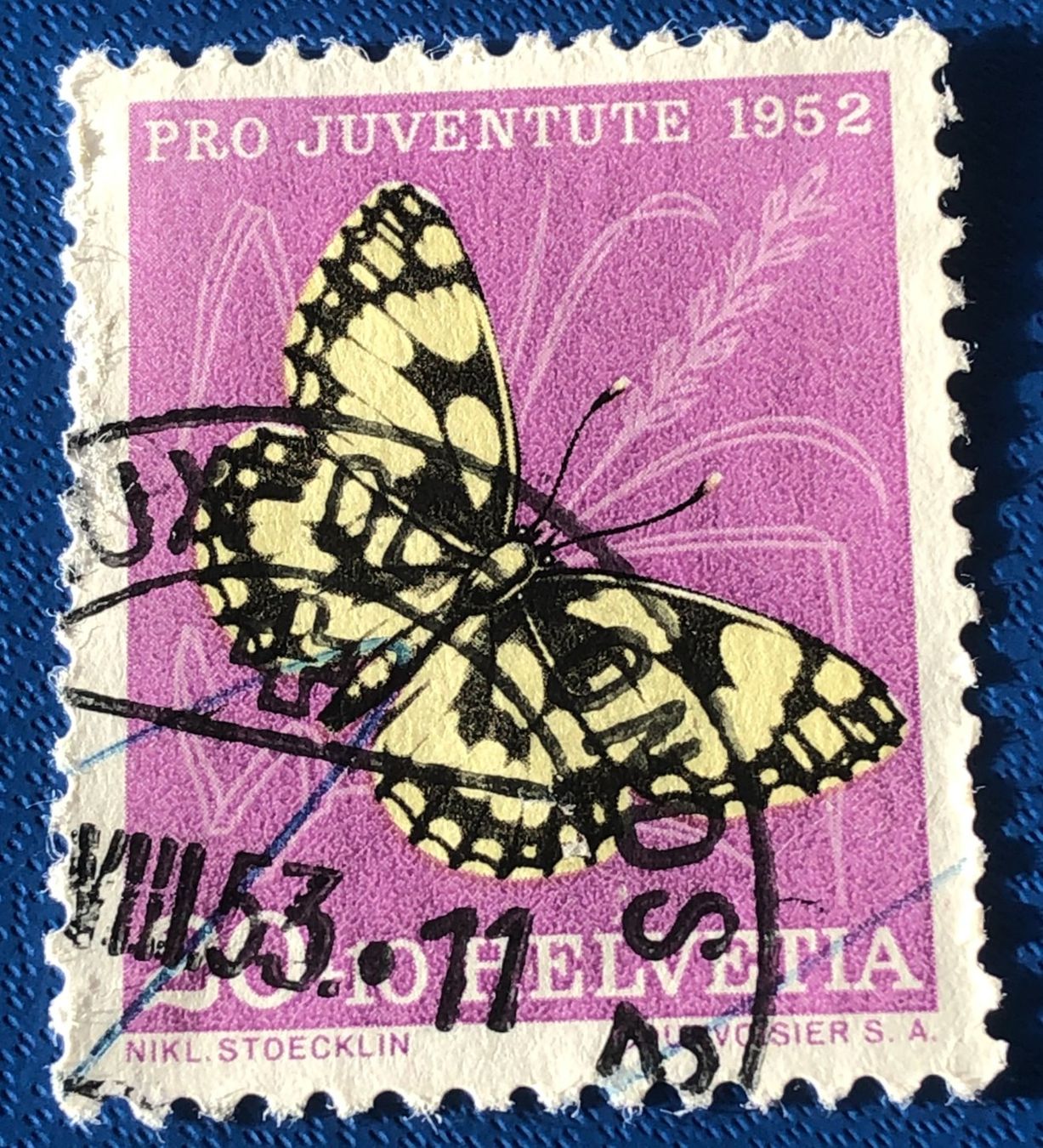 Alle Briefmarken: Pro Juventute Gestempel     – Gebraucht aus Aarau von Billa007