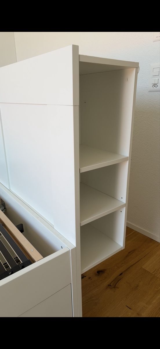 Ikea Letti: BRIMNES Bett mit Gestell und Schubladen – Usato da Weinfelden venduto da cec_6lvp 5