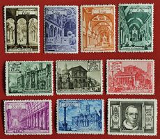 VATIKAN BASILIKEN SATZ 149 - 158 1949** POSTFRISCH