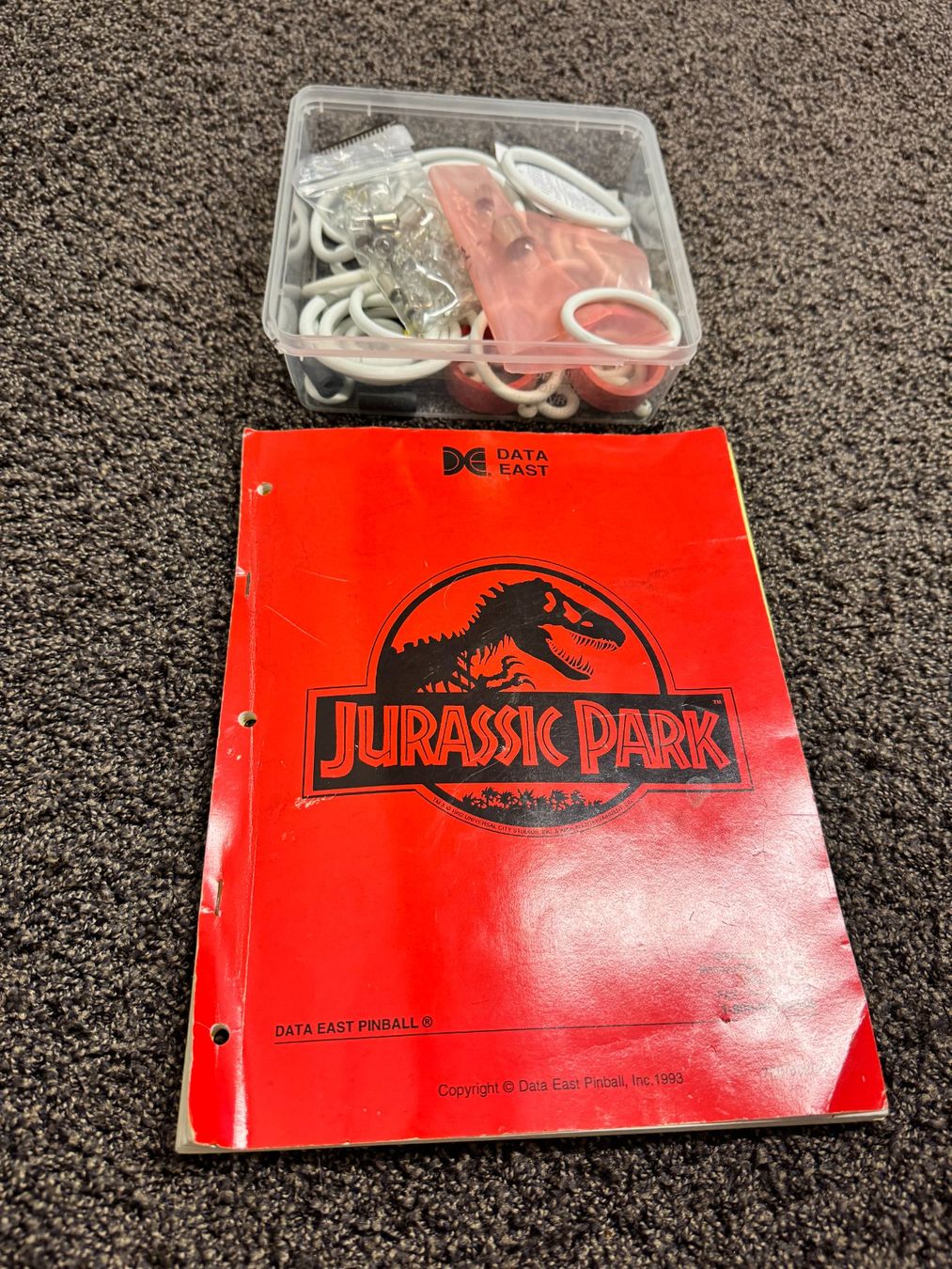 Flipper: Jurassic Park Data East Flipperkasten – Usato da Salmsach venduto da bigbellybank 9