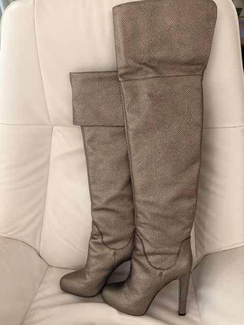 Sergio Rossi Scarpe da donna: Sehr elegante Sergio Rossi Overkneestiefel – Usato da Dübendorf venduto da Sunshine_20QX 2