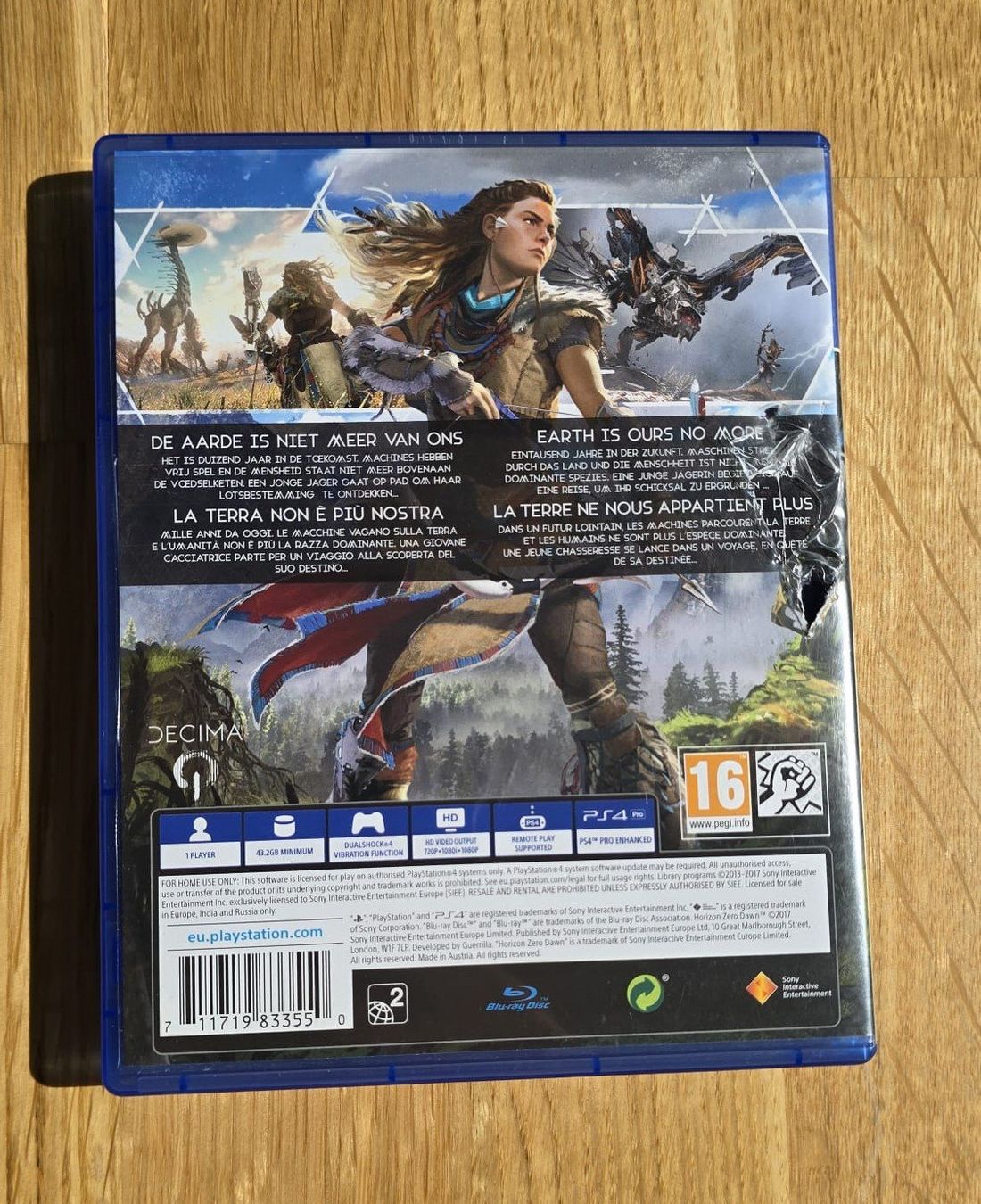 Giochi: Horizon Zero Dawn – PS4 – Usato da Nussbaumen AG venduto da Stoekli 1
