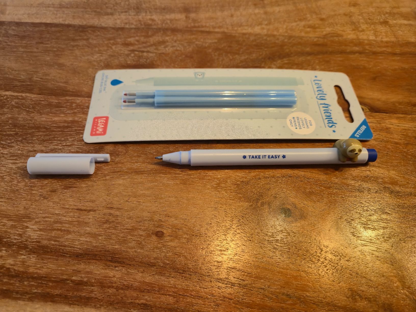 Legami Penna & Evidenziatori: Legami Faultierstift + 2 refill – Usato da Rombach venduto da BSF3 2