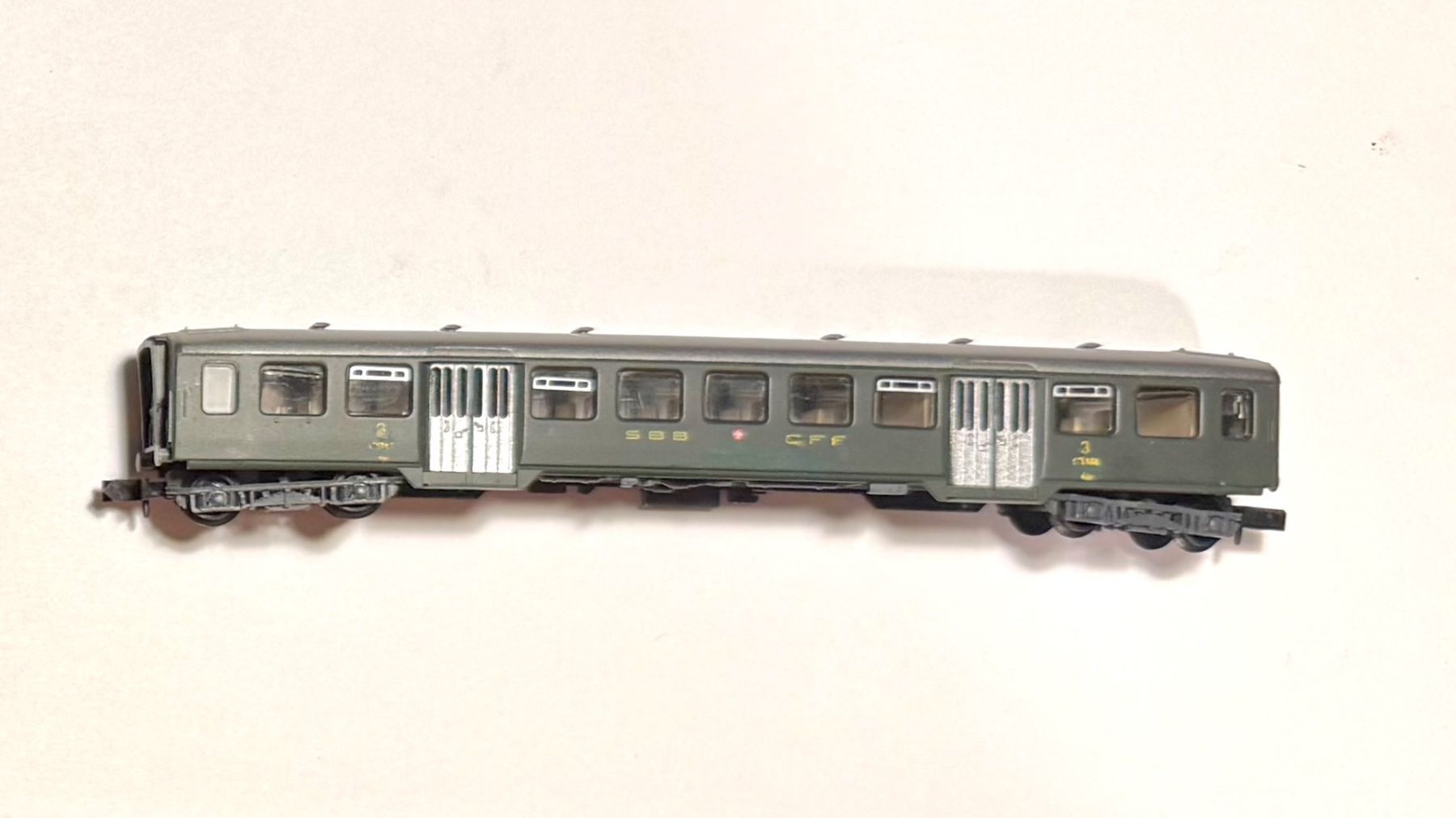 Arnold Modelleisenbahnen: SBB Leichtstahlwagen 3.kl Arnod N – Gebraucht aus Lausanne von jeko8693 1