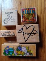 5 Motivstempel aus Bastelkursen (Nr.6)
