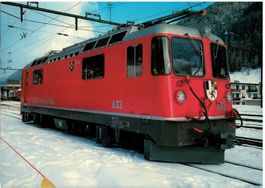 RhB Elektrische Lok Ge 4/4 Nr. 633 Zuoz