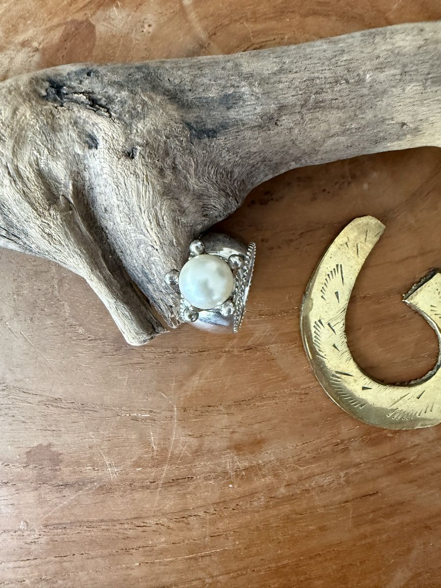 Ringe: Ring Perle Silber 925 – Neu (gemäss Beschreibung) aus Meilen von NHirs96