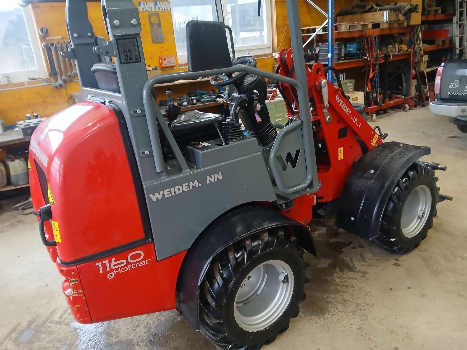 Weidemann Caricatori: Hoflader Weidemann e1160 vollelektrisch – Usato da Wilchingen venduto da farmer6599 6