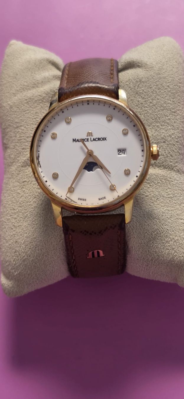 Maurice Lacroix Orologi: MAURICE LACROIX  ELIROS  DATE Steinless STEEL – Usato da Neftenbach venduto da Taschen-Uhren 7