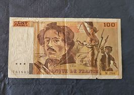 Banconota Francese 100 Franchi 1994