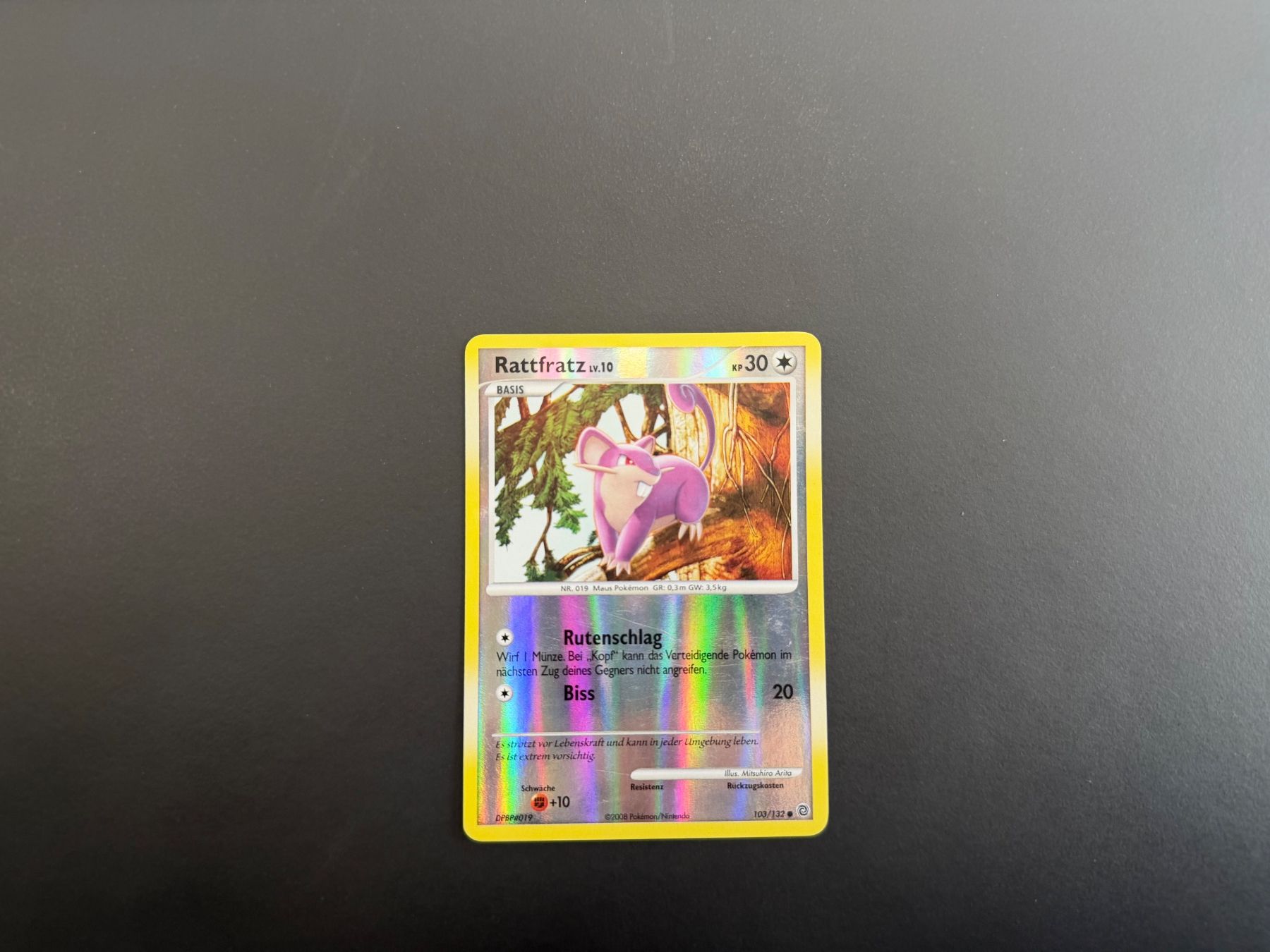Pokémon Carte collezionabili: Rattfratz 103/132 – Usato da Zürich venduto da mountainwizard00