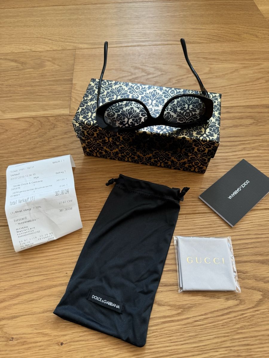 Dolce & Gabbana Occhiali & Lenti: Dolce Gabbana Sonnenbrille – Nuovo (secondo la descrizione) da Zürich venduto da LuxuryJewellery 3