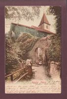 AUBONNE - Poterne - 1902 CPN Obl. linéaire