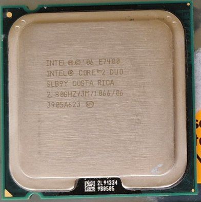 Intel Componenti elettronici: Processeur Intel® Core™2 Duo E7400 – Usato da Villaz-st-Pierre venduto da BIstroide