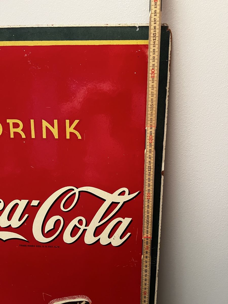 Coca-Cola Schilder: Coca-Cola Reklame – Gebraucht aus Rorschacherberg von SambaT1 6
