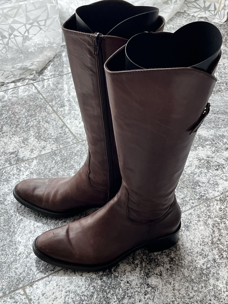 Navyboot Damenschuhe: Stiefeln von Navy Boot, braun – Gebraucht aus Chur von Moca17