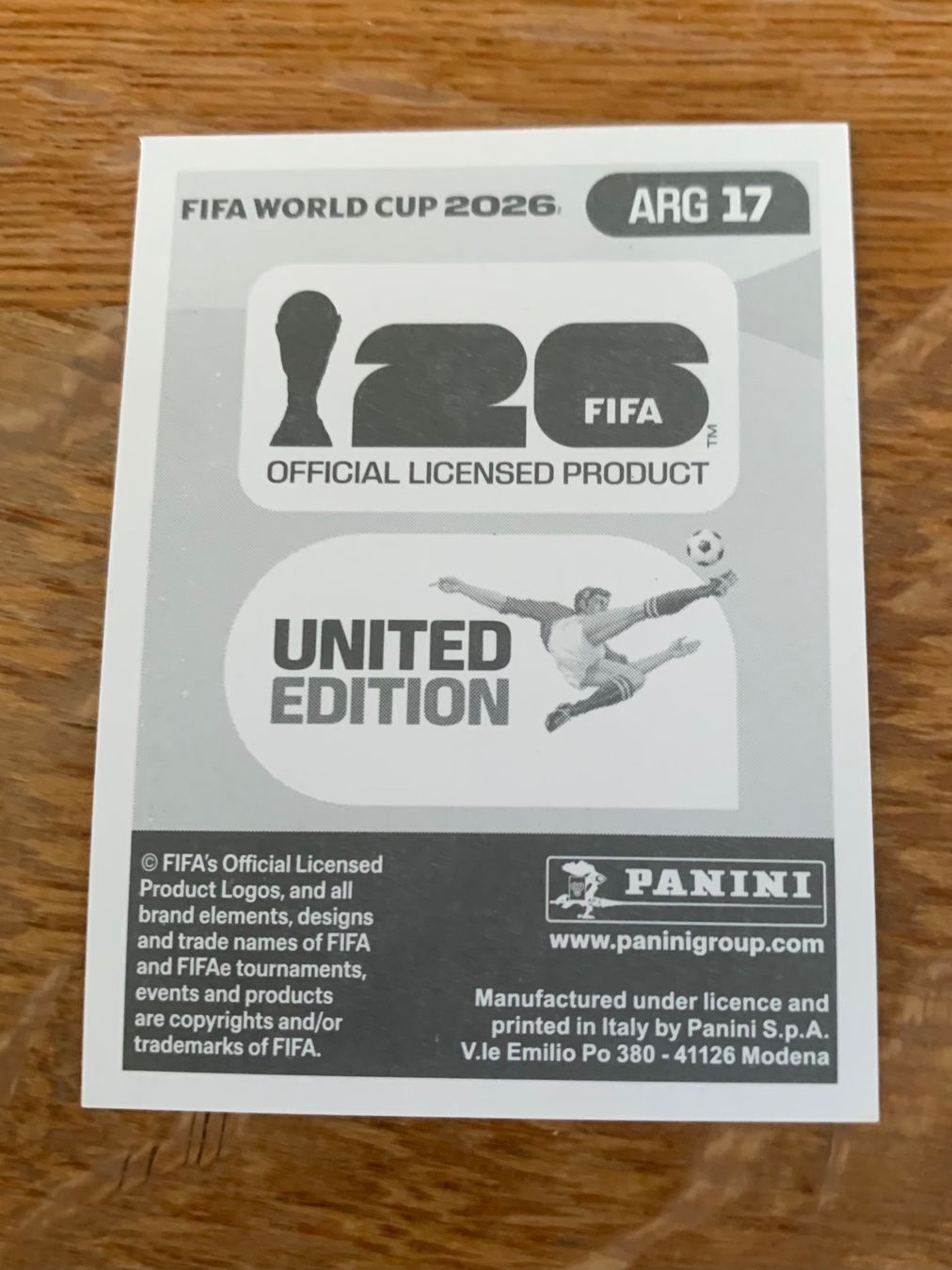 Panini Cartes à collectionner: Lionel Messi Panini ARG 17 – Neuf (Voir description) à Wagen par schmidis8640 1