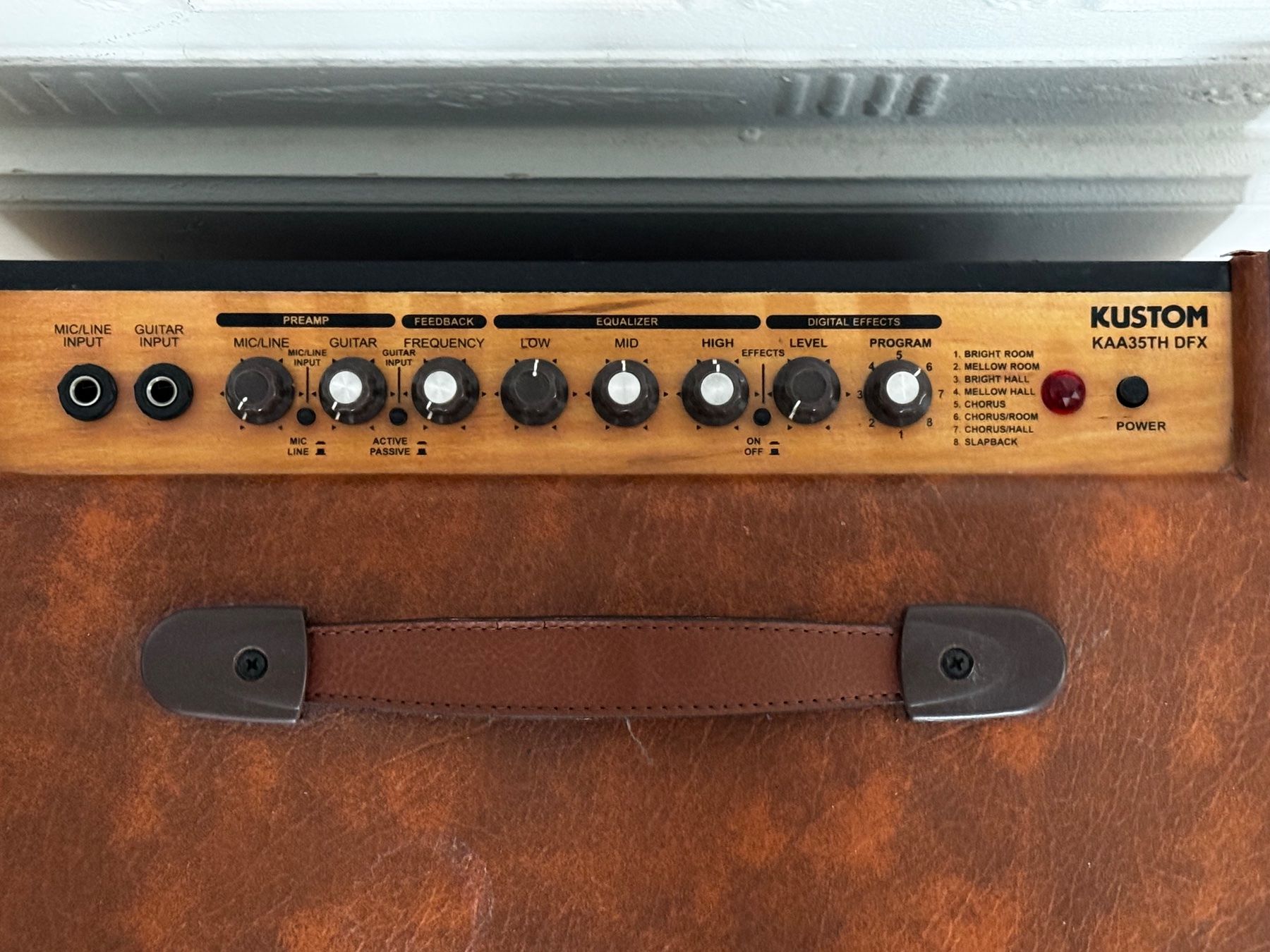Verstärker: Kustom KAA35TH DFX acoustic guitar / mic amplifier – Gebraucht aus Zürich von colorblindrummer 2