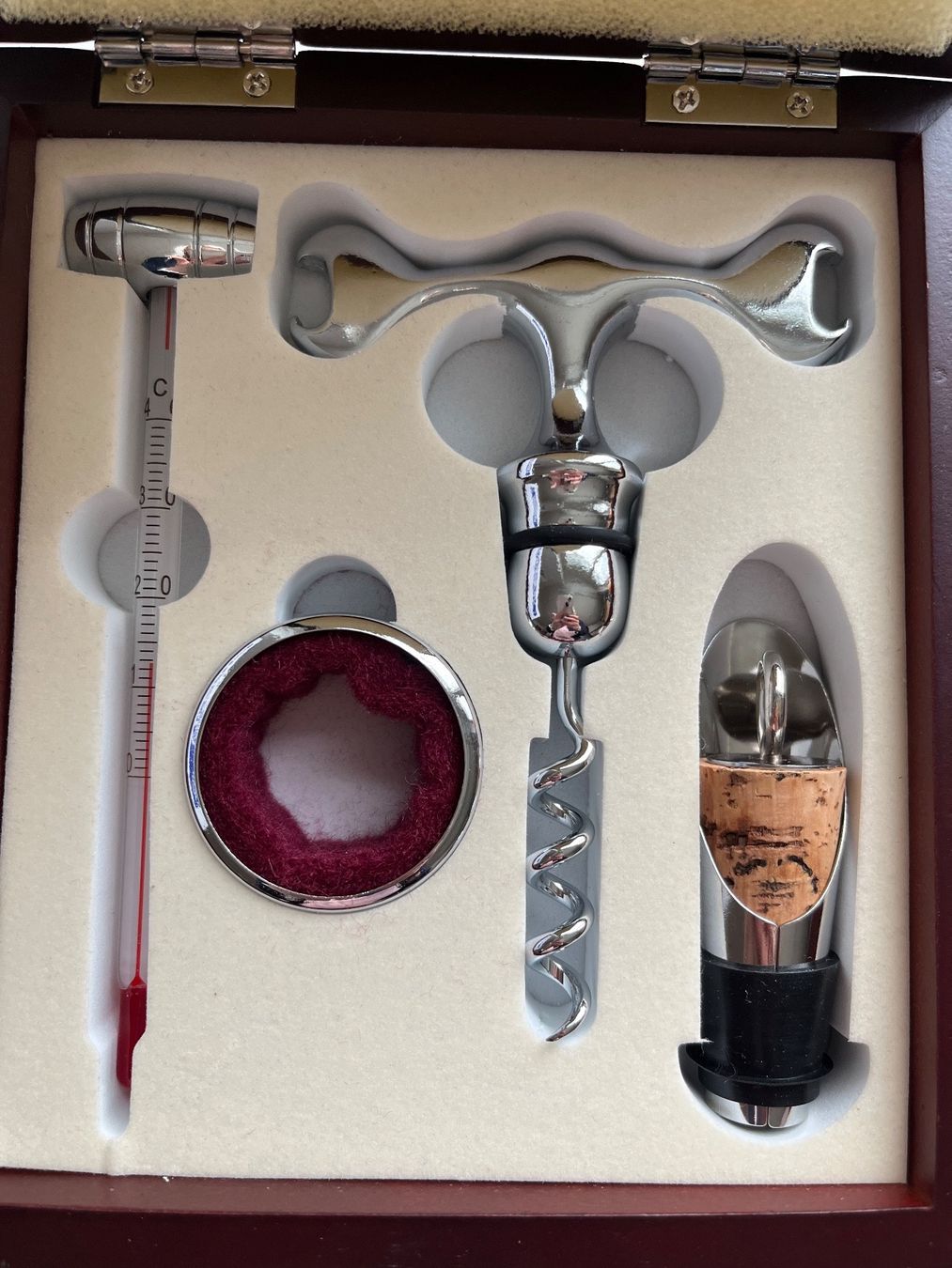 Apribottiglie & Tappi per chiusura: Wein Zubehör – Nuovo (secondo la descrizione) da Bachenbülach venduto da Elcomaster 1