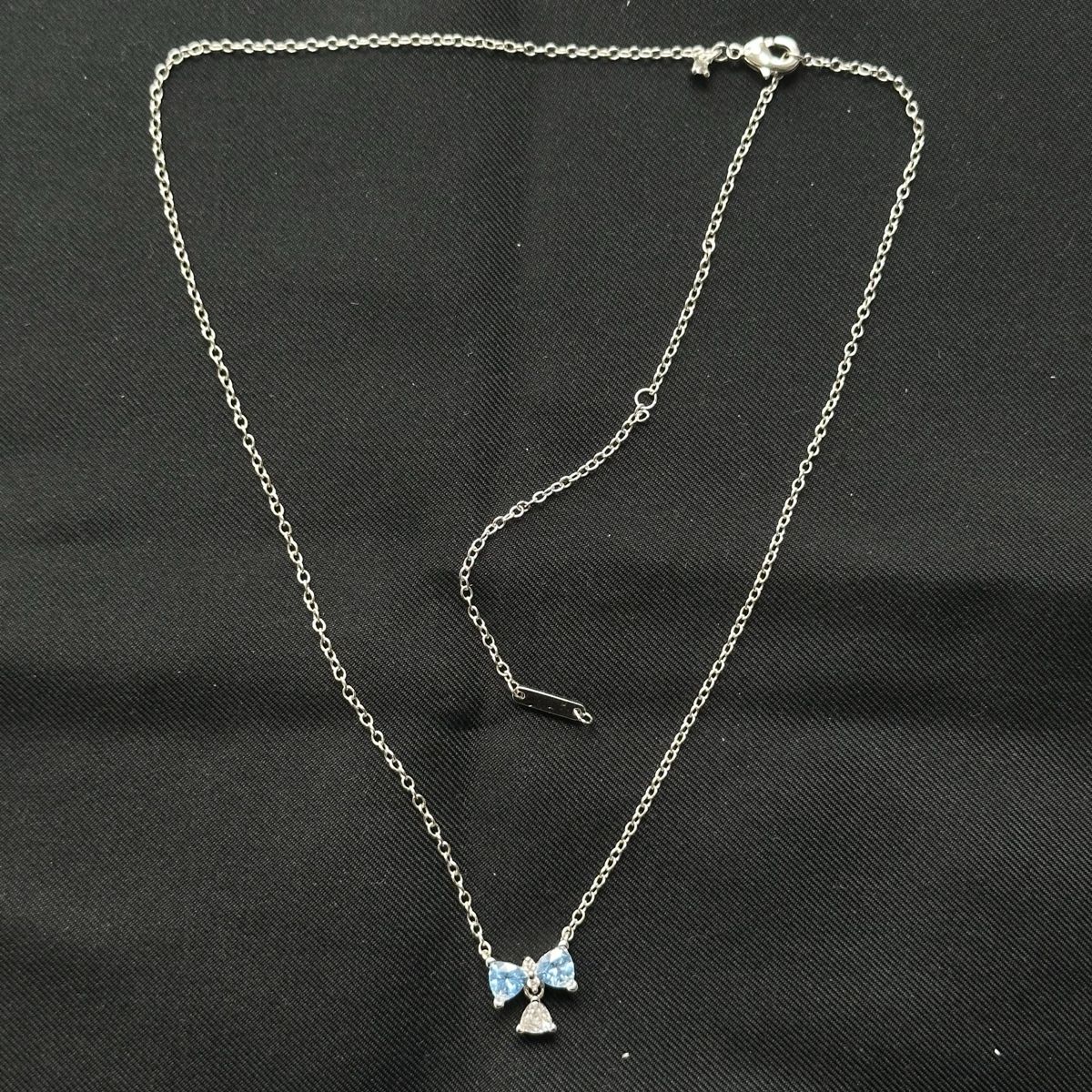 Catenine: Silber 925 Schleife Halskette – Nuovo (secondo la descrizione) da Givisiez venduto da dor_xb9k 1