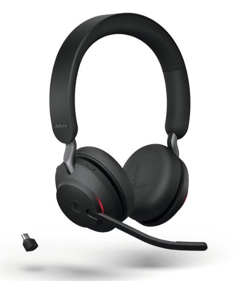 Jabra Evolve2 65 Headset, Kabellos, Wireless, Bluetooth 5