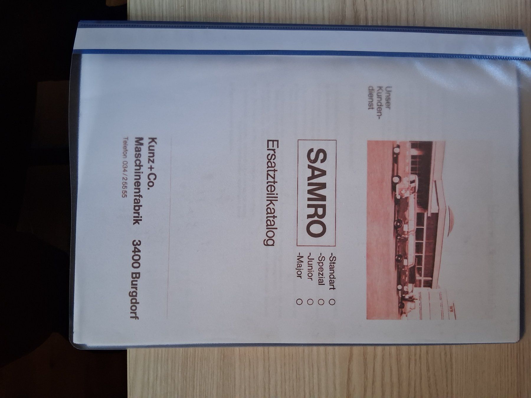 Toutes les machines: Samro Junior – Défectueux à Oberkirch LU par TroGa85 6