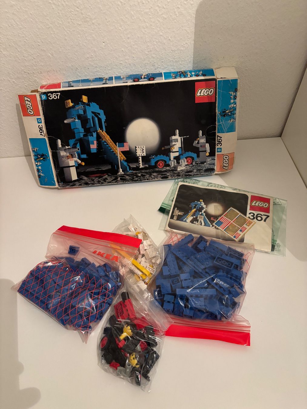 Lego Kit di costruzioni: Set Lego 367 Moon Landing – Usato da Chêne-Bougeries venduto da jool