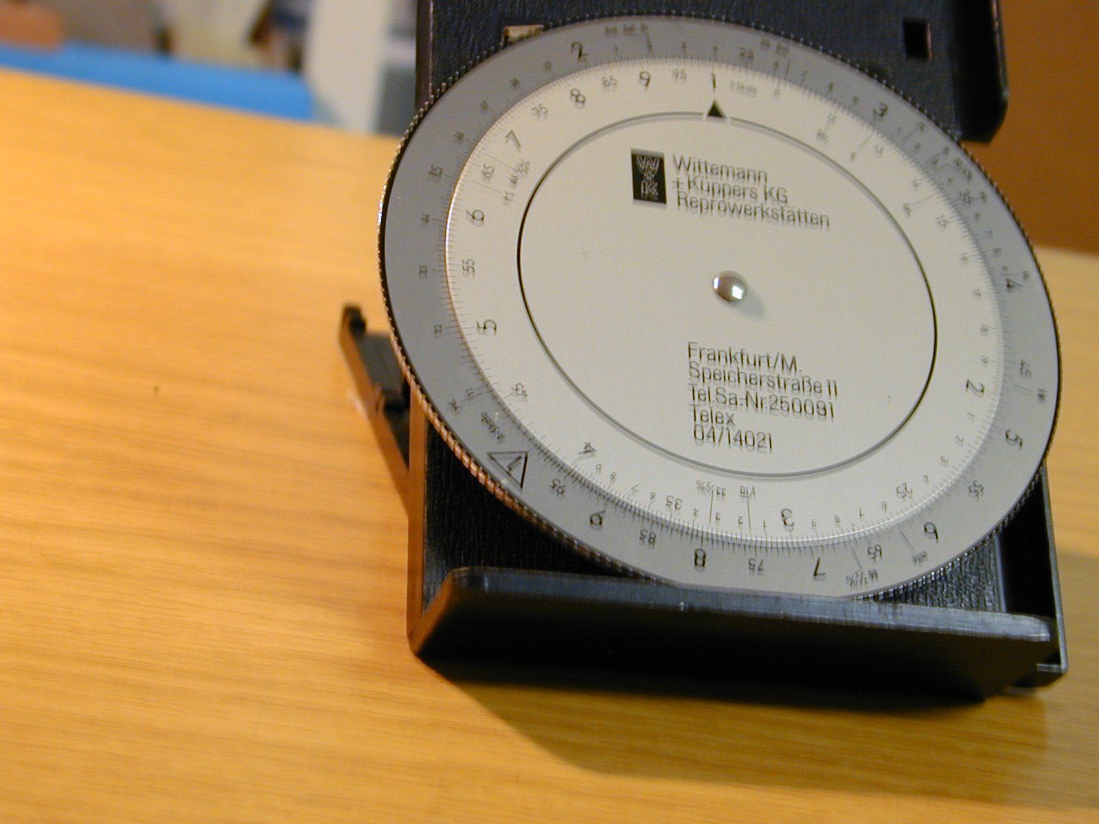 Calcolatrici tascabili: RIEGER  RECHENSCHEIBE, CIRCULAR SLIDE RULE – Usato da Oberursel venduto da swinger-ecki 1